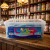 Krazy Kandi Yummy Gummy Fizzy Giant Blue Raspberry Bottles 1kg