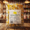 Krazy Kandi Lemon Drops Hard Rock Candy Individually Wrapped 1kg