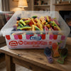 Vidal Jelly Filled Snails Tub 120 Pieces 780g - illustrative lifestyle shot position 3