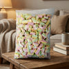 Aladdins Rainbow Twist Mallows 1kg on a coffee table in a cosy home living room setting