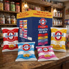 Seabrook Variety Packs Sea Salted Salt & Vinegar Prawn Cocktail Cheese & Onion 2kg