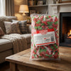 Bebeto Fizzy Cherries 2kg on a coffee table in a cosy home living room setting