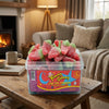 Yummy Gummy Fizzy Strawberries Tub 1kg - illustrative lifestyle shot position 3