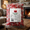 Krazy Kandi Sour Cherry Drops Hard Rock Candy Individually Wrapped 1kg