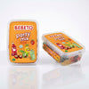 Two packs of Bebeto Party Mix Tub 400g commercial marketing layout on a reflective white surface