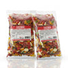 Two packs of Bebeto Assorted Mix of Gummy Sweets 2kg commercial marketing layout on a reflective white surface