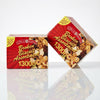 Two packs of House Of Lancaster Broken Biscuit Assortment 1.3kg commercial marketing layout on a reflective white surface