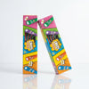 Two packs of Bebeto Giant Pencils 400g x 2 commercial marketing layout on a reflective white surface