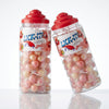 Lick It Strawberry & Cream Lollies 100x16g - illustrative lifestyle shot position 4