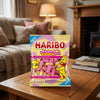 Haribo Rhubarb & Custard Rolls Share Size Bags 1680g