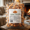 Krazy Kandi Mango Drops Hard Rock Candy Individually Wrapped 1kg