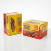 Two packs of House Of Lancaster Fully Coated Chocolate Biscuit Bars 1kg commercial marketing layout on a reflective white surface