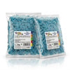 Krazy Kandi Yummy Gummy Fizzy Blue Raspberry Bottles Bag 1kg