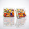 Krazy Kandi Yummy Gummy Fizzy Assorted Fruit Rings Tub 1kg
