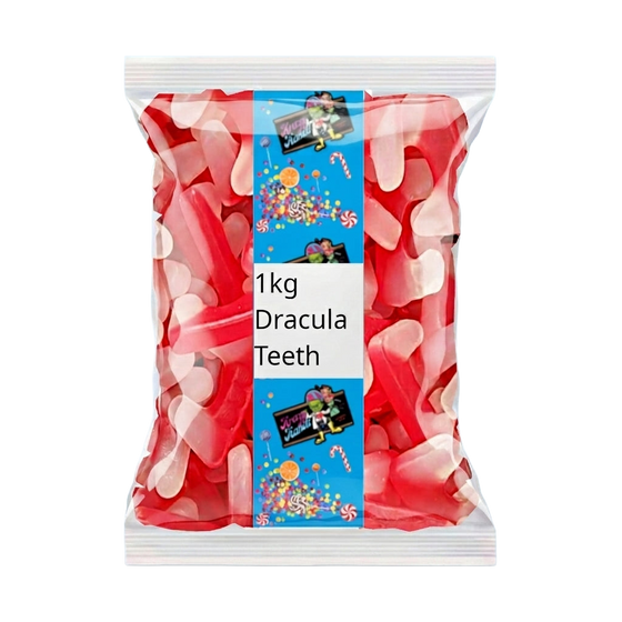Krazy Kandi Dracula Teeth 1kg Pick & Mix Bulk Sweets