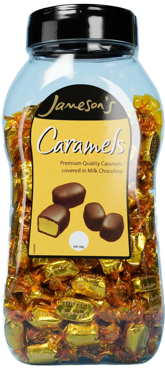 Barratt Caramel Jar 1500g Pick & Mix Bulk Sweets