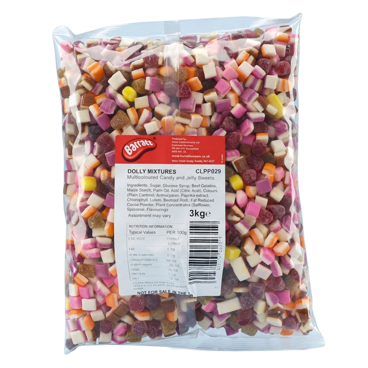 Barratt Dolly Mix 3kg Pick & Mix Bulk Sweets