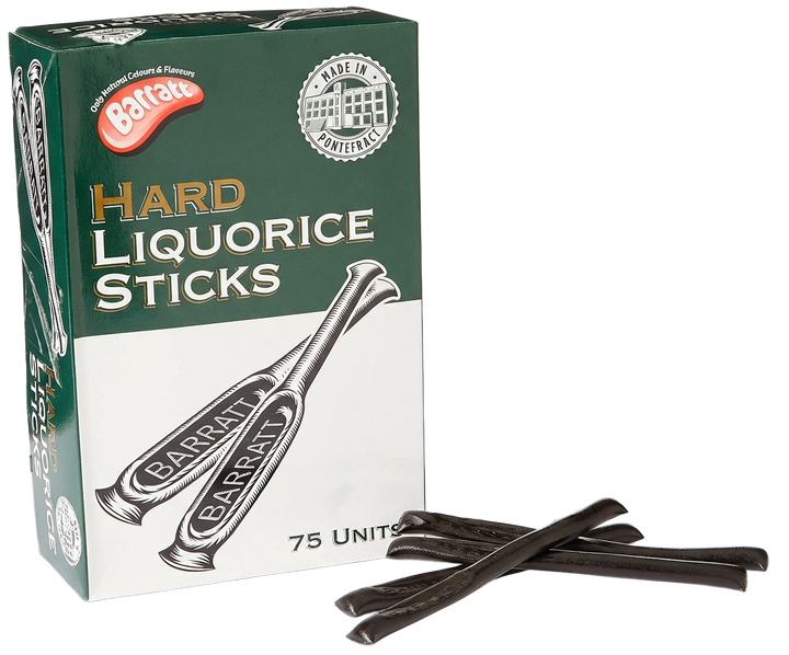 Barratt Hard Liquorice Sticks 75 Unit Pick & Mix Bulk Sweets