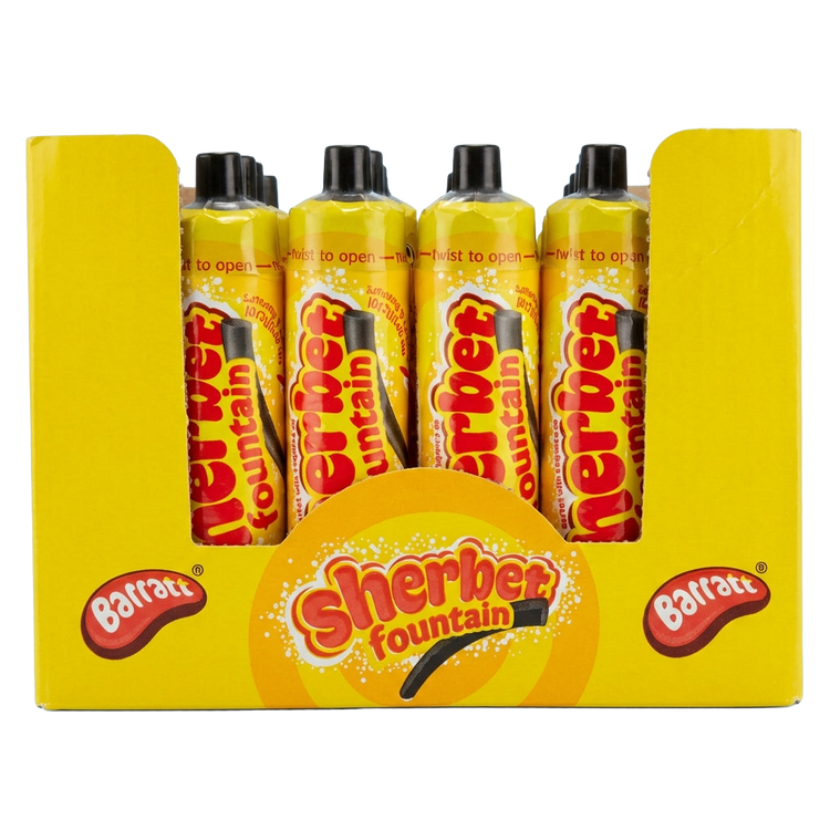 Barratt Sherbet Fountains 48 x 25g Pick & Mix Bulk Sweets