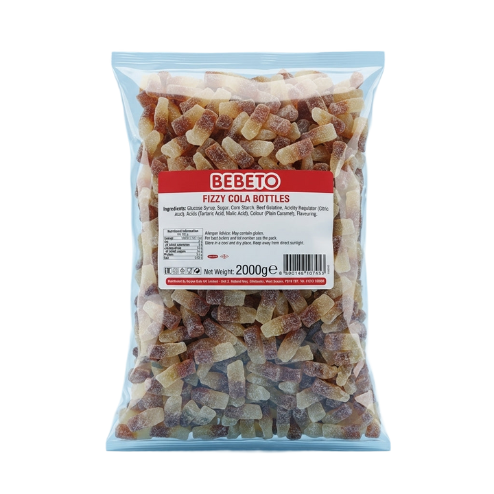Bebeto Fizzy Cola Bottles 2kg Pick & Mix Bulk Sweets