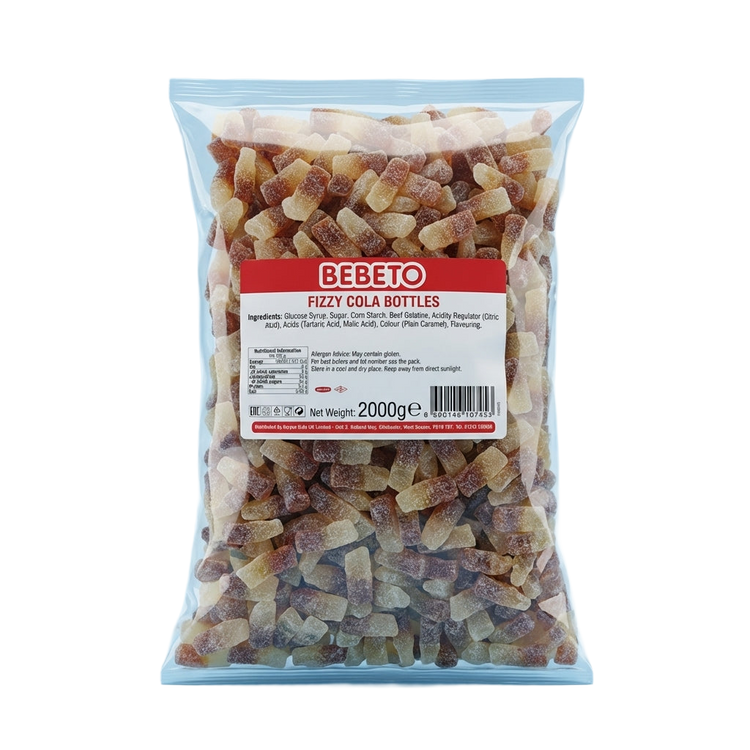 Bebeto Fizzy Cola Bottles 2kg Pick & Mix Bulk Sweets