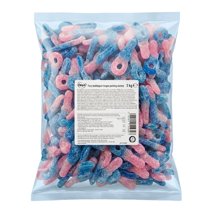 Frisia Fizzy Bubblegum Tongue Painting Dummies 3kg