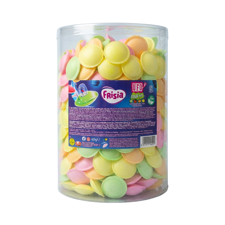 Frisia Sour Mix Flying Saucers 625g Pick & Mix Bulk Sweets