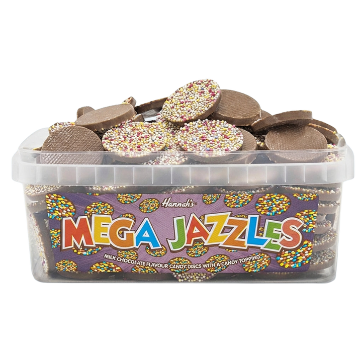 Hannahs Mega Jazzles Tub 600g Pick & Mix Bulk Sweets