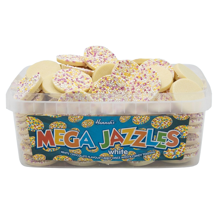 Hannahs Mega Snowies Tub 600g Pick & Mix Bulk Sweets