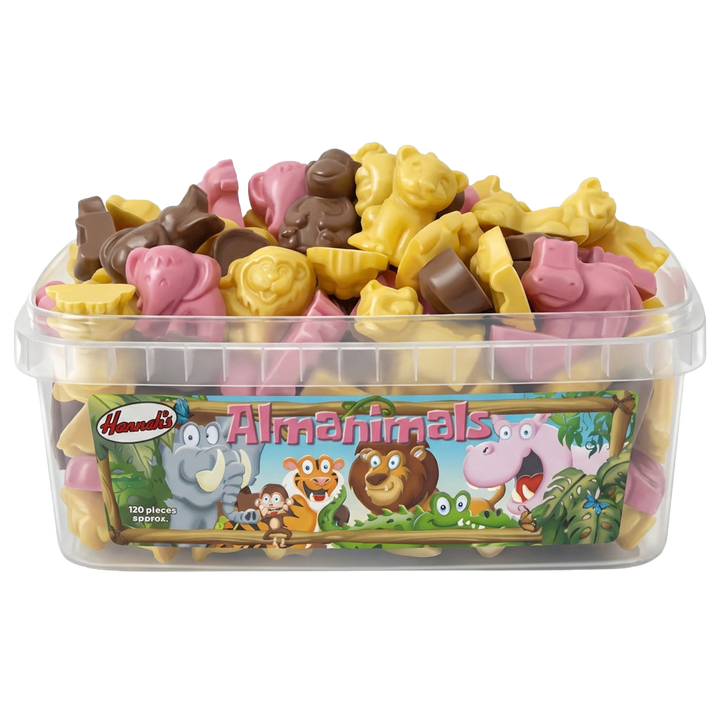Hannahs Zoo Animals Tub 600g Pick & Mix Bulk Sweets