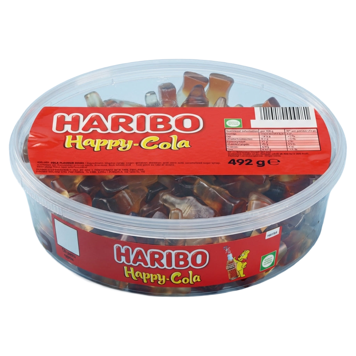 Haribo Cola Bottles Tub 492g Pick & Mix Bulk Sweets