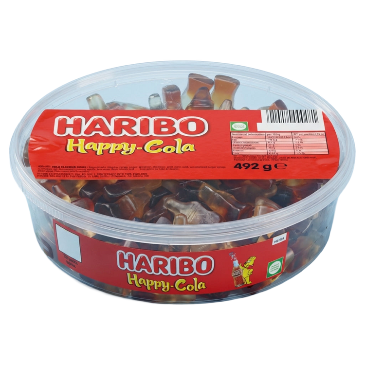 Haribo Cola Bottles Tub 492g Pick & Mix Bulk Sweets