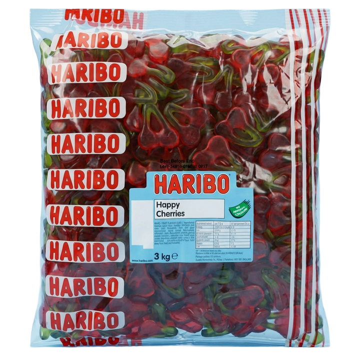 Haribo Happy Cherries 3kg Pick & Mix Bulk Sweets
