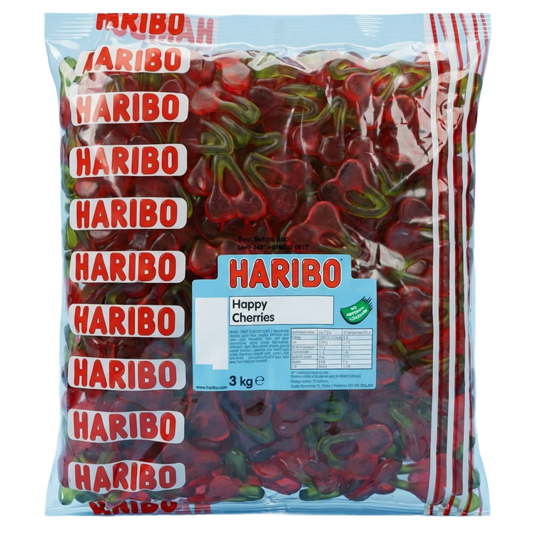 Haribo Happy Cherries 3kg Pick & Mix Bulk Sweets