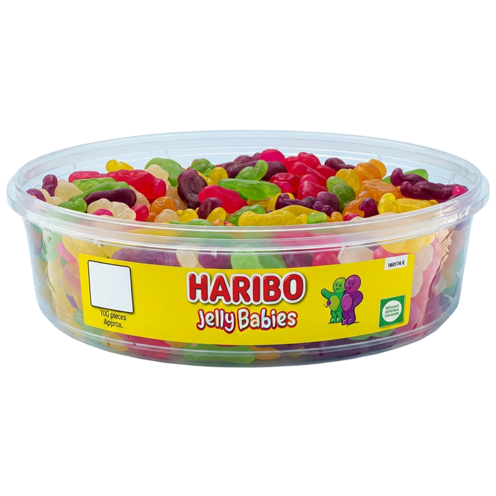 Haribo Jelly Babies Tub 510g Pick & Mix Bulk Sweets