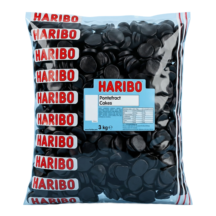 Haribo Pontefract Cakes 3kg Pick & Mix Bulk Sweets