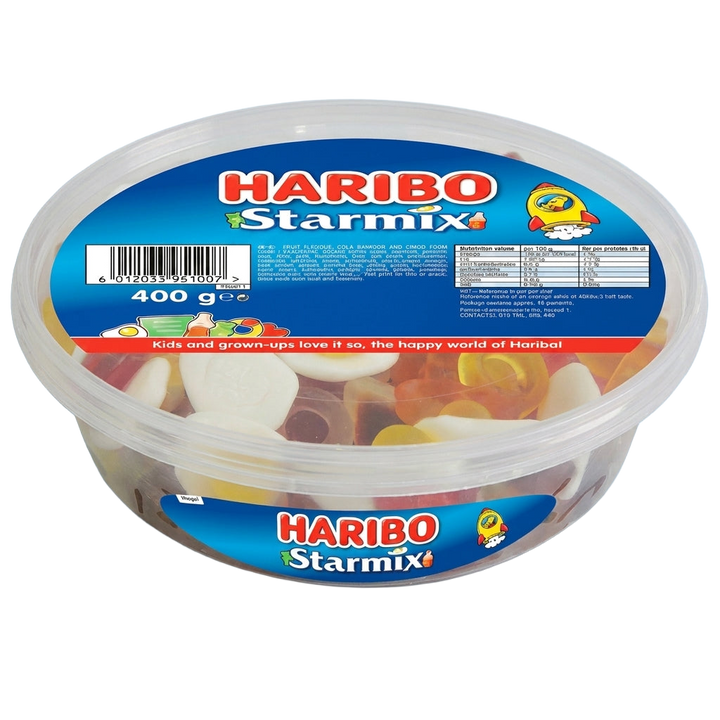 Haribo Starmix Sweet Tub 400g Pick & Mix Bulk Sweets
