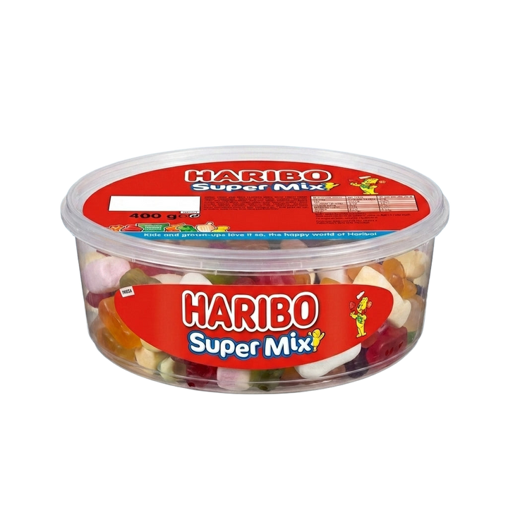 Haribo Supermix Tub 400g Pick & Mix Bulk Sweets