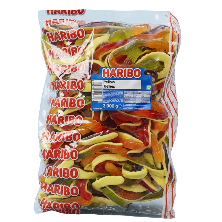 Haribo Yellow Bellies 3kg Pick & Mix Bulk Sweets