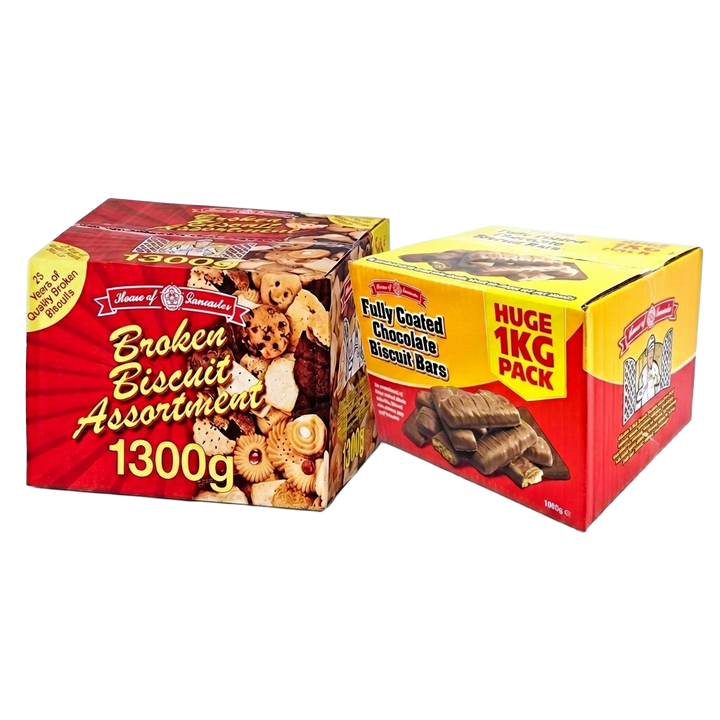 House Of Lancaster Luxury Broken Assorted Biscuits & Fully Coated Broken 2300g