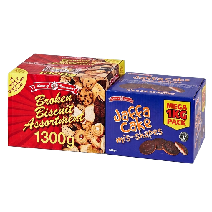 House Of Lancaster Luxury Broken Assorted Biscuits & Jaffa Cakes Broken 2300g