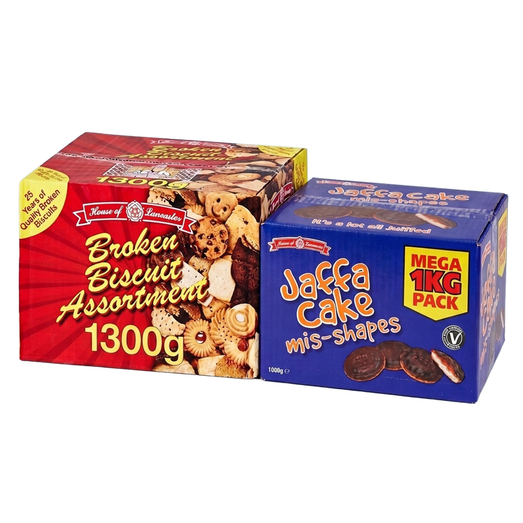 House Of Lancaster Luxury Broken Assorted Biscuits & Jaffa Cakes Broken 2300g