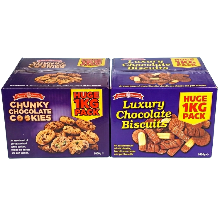 House Of Lancaster Luxury Broken Chocolate Biscuits & Chunky Cookies Broken Biscuits 2kg