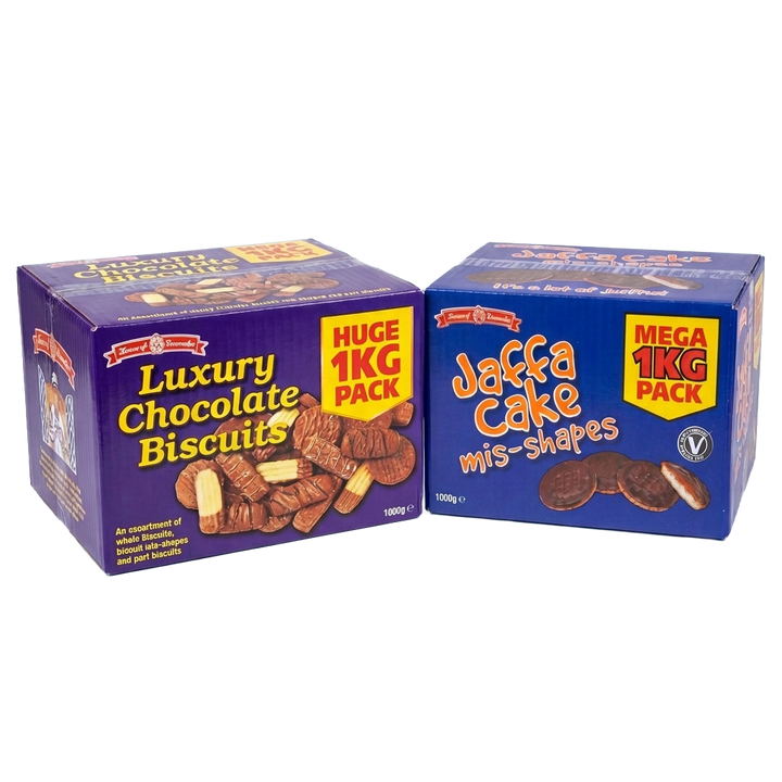 House Of Lancaster Luxury Broken Chocolate Biscuits & Jaffa Cakes Broken 2kg