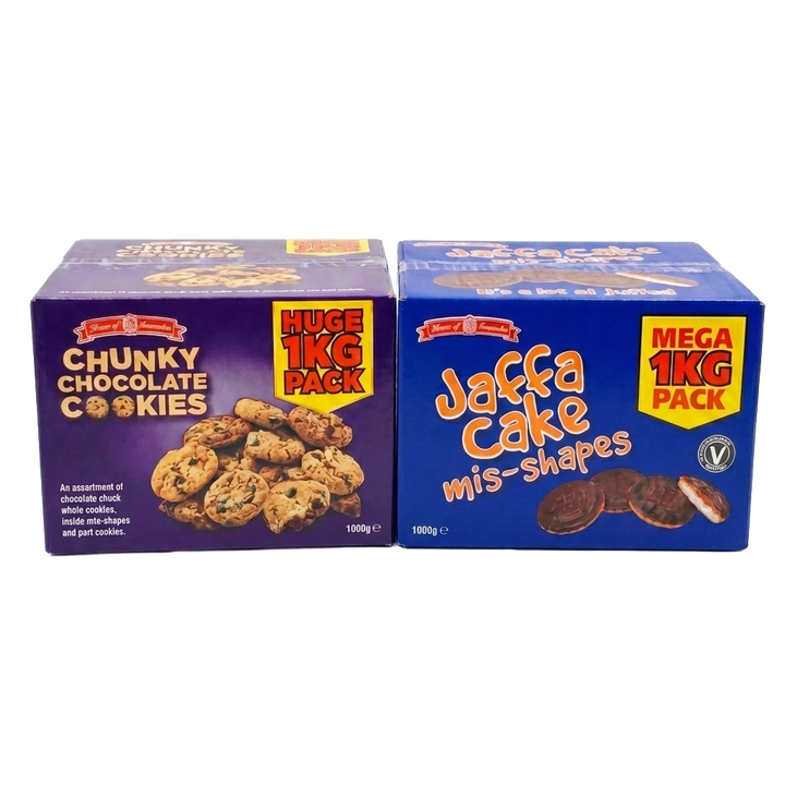 House Of Lancaster Luxury Broken Chunky Cookies & Jaffa Cakes Mishapen 2kg