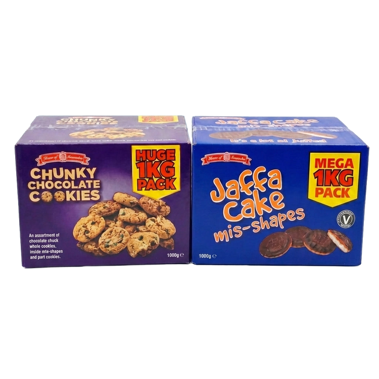 House Of Lancaster Luxury Broken Chunky Cookies & Jaffa Cakes Mishapen 2kg