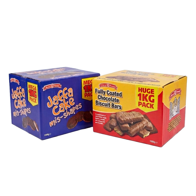 House Of Lancaster Luxury Broken Misshapen Jaffa Cakes & Fully Coated Chocolate Biscuit Bars Broken or Misshapen 2kg