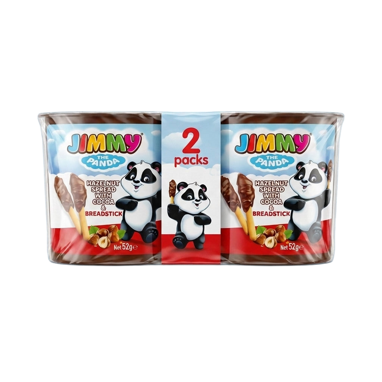 Jimmy The Panda Hazelnut Spread with Cocoa & Breadstick 104g
