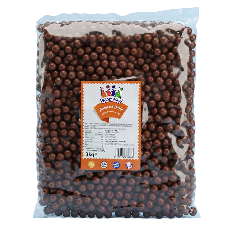 Kingsway Aniseed Balls 3kg Pick & Mix Bulk Sweets