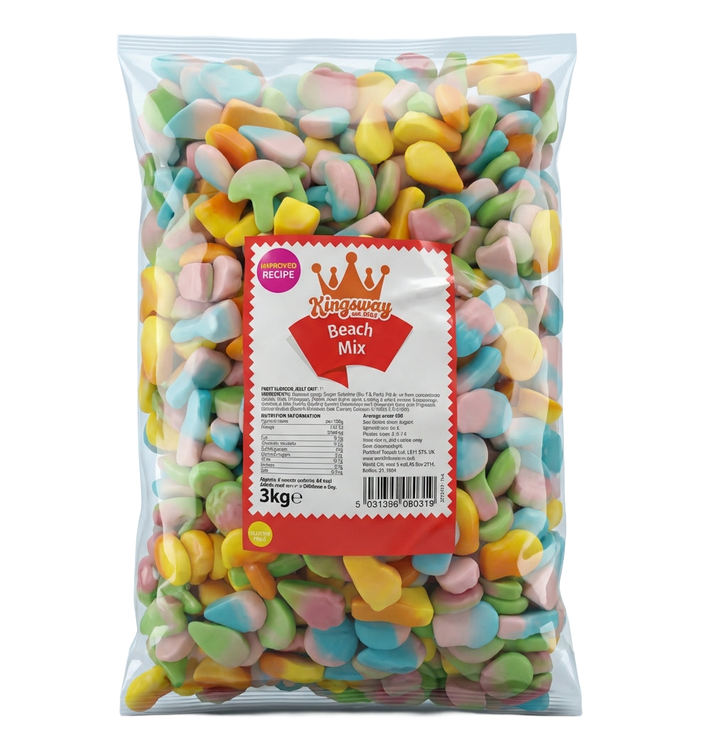 Kingsway Beach Mix 3kg Pick & Mix Bulk Sweets